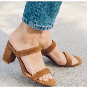Soludos Ines Heel in Walnut Size US 7.5